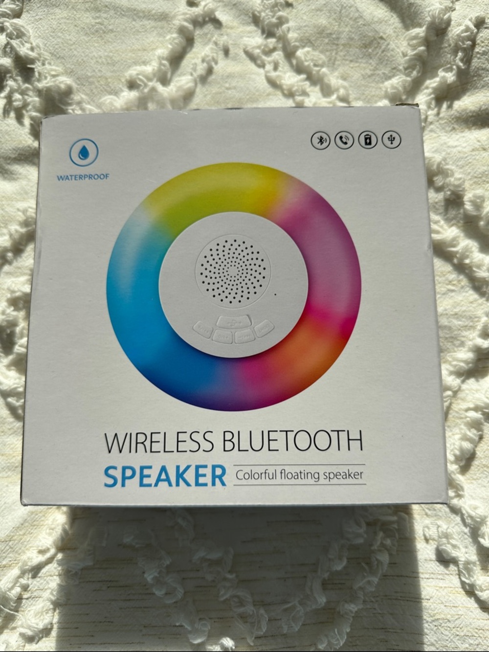 Wireless Bluetooth Floating Speaker - Multicolor